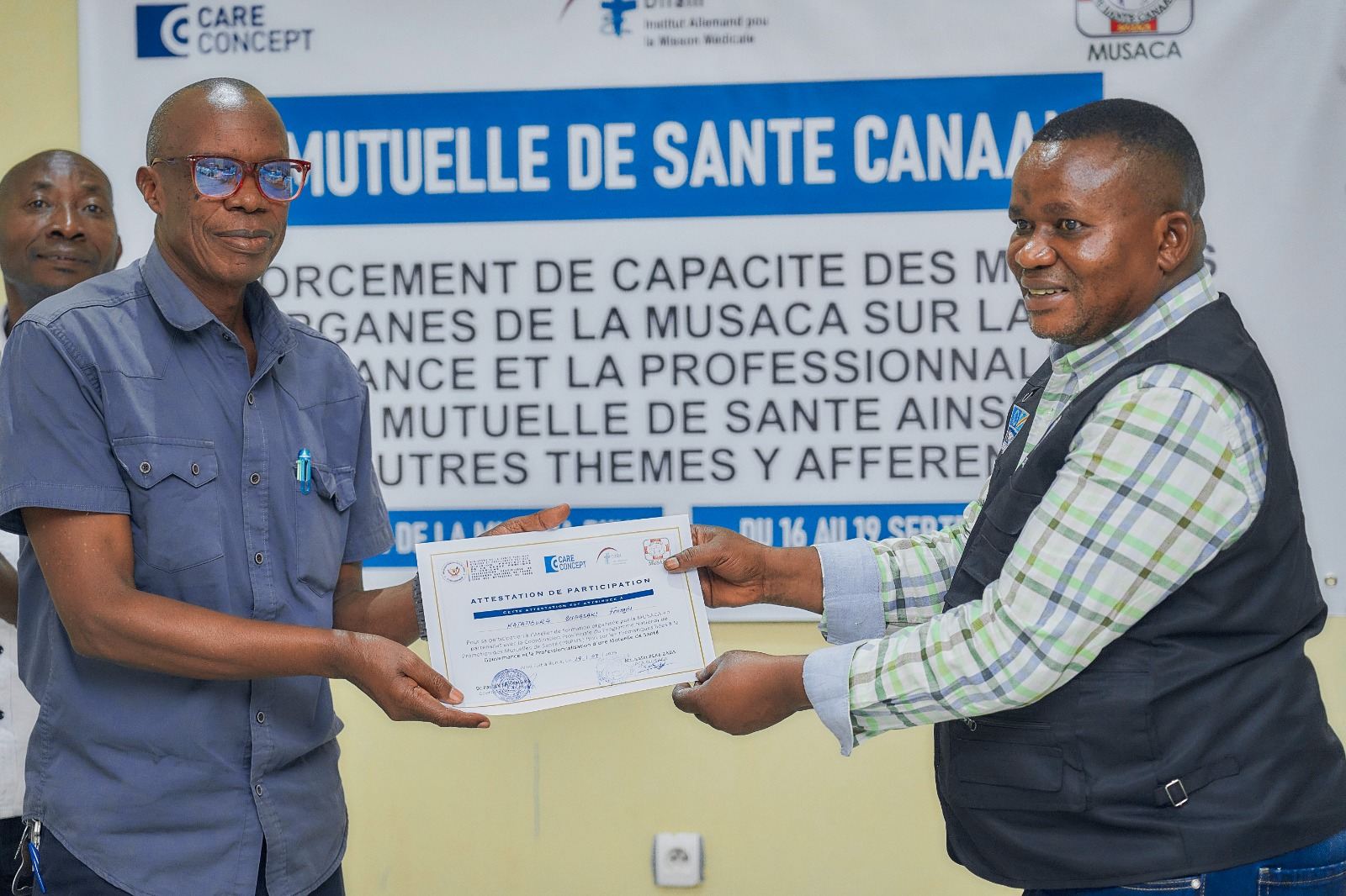 Session d'orientation sur la prise en charge médicale